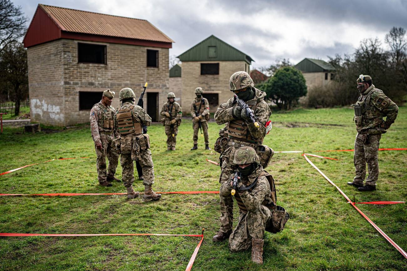 UK military base in Ukraine