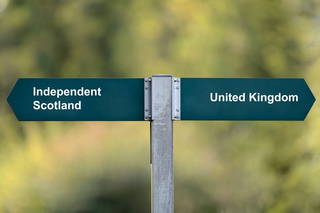 The Scottish independence referendum and Brexit are now connected issues in the minds of people.