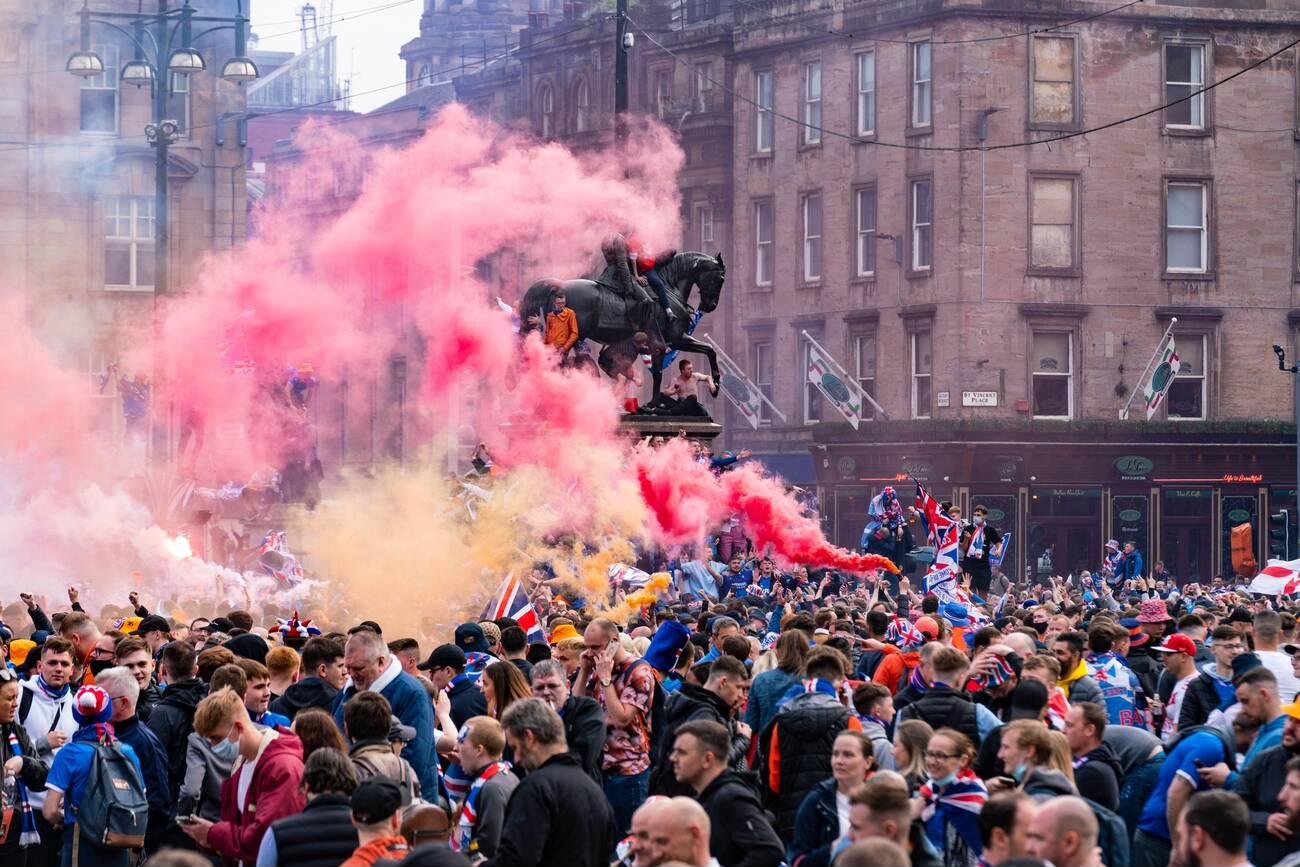 Scottish football fans are often acknowledged for their philanthropy and friendly in international competitions.