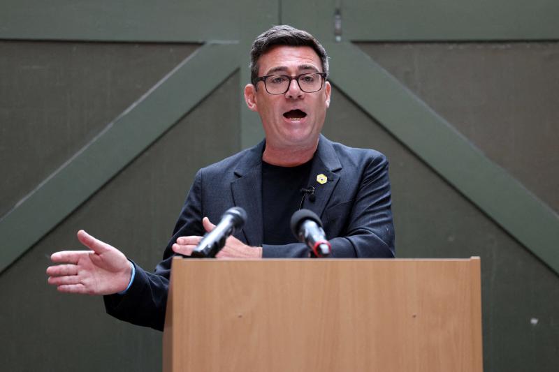 Andy Burnham's position on Gaza is an issue in the debate about what Labour should do next.