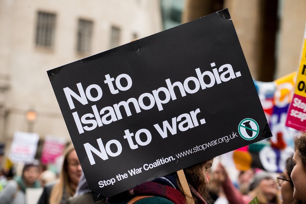 Anti-Muslim discrimination in the UK aims to make life harder for the Muslim Community through creating Islamophobia in the UK (ShutterStock Photo)
